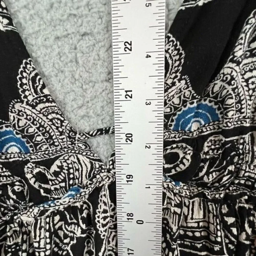 FREE PEOPLE WOMENS MINI MULTICOLORED TOP SIZE XS